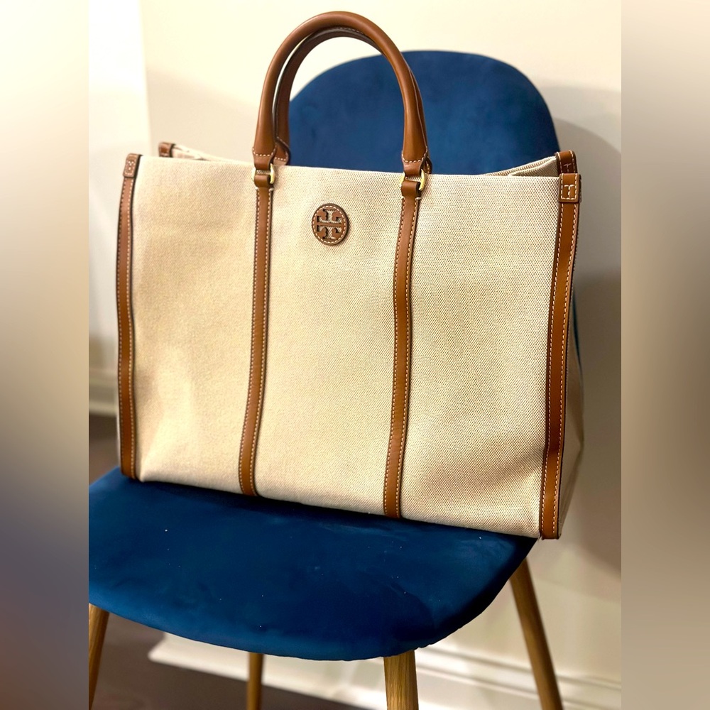 Tory Burch Canvas Material Tote